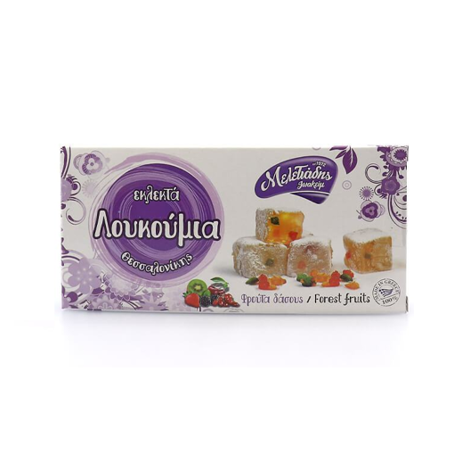 ΜΕΛΕΤΙΑΔΗΣ ΛΟΥΚΟΥΜΙΑ ΦΡΟΥΤΑ ΤΟΥ ΔΑΣΟΥΣ ΚΟΥΤΙ 300gr