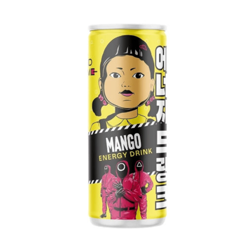SQUID GAME ENERGY DRINK 250ml - (MANGO)