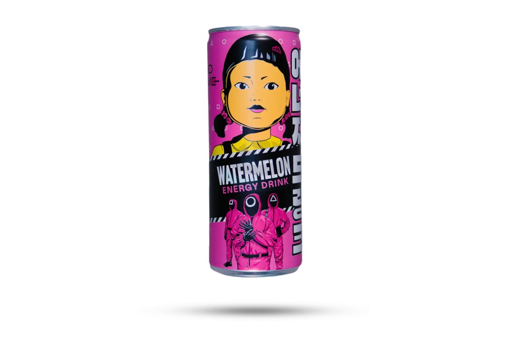 SQUID GAME ENERGY DRINK 250ml - (WATERMELON)