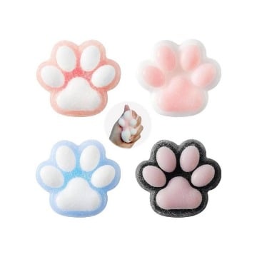 ΠΑΙΧΝΙΔΙ TABA SQUISHIES ΜΙΚΡΗ ΧΝΟΥΔΩΤΗ ΠΑΤΟΥΣΑ ΜΕ POM POM (ΑΝΩ 6 ΕΤΩΝ)