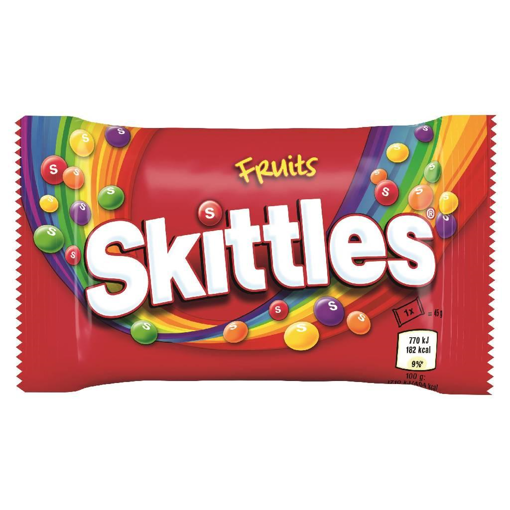 SKITTLES ΚΑΡΑΜΕΛΕΣ ΜΕ ΦΡΟΥΤΑ 38gr Σ14 