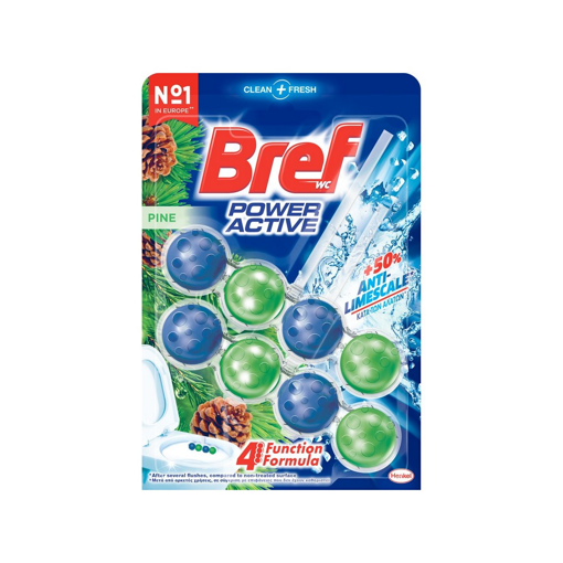 BREF WC POWER ACTIVE PINE 50grX2ΤΜΧ 100gr Σ10 