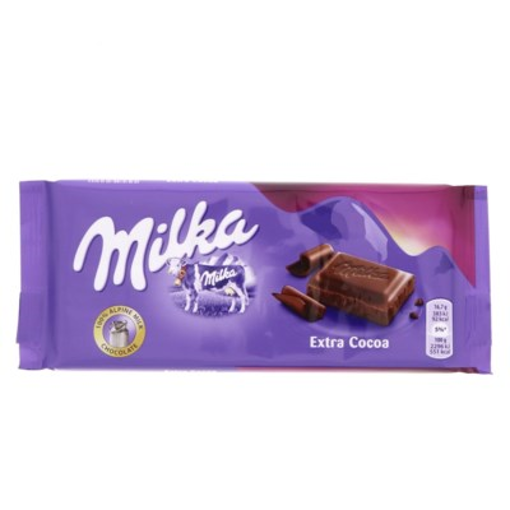 MILKA ΣΟΚΟΛΑΤΑ EXTRA COCOA 100gr Σ23 
