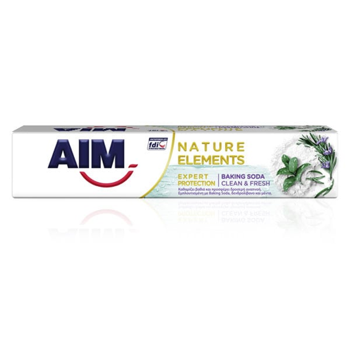 AIM ΟΔΟΝΤΟΚΡΕΜΑ NATURE ELEMENTS BAKING SODA 75ml  Σ24 