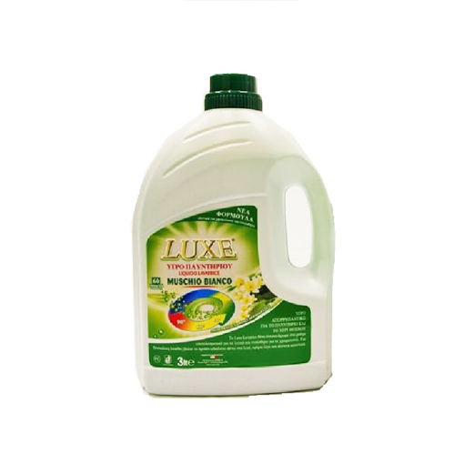 LUXE ΥΓΡΟ ΠΛΥ. MUSCHIO BIANCO 3LTR Σ4 