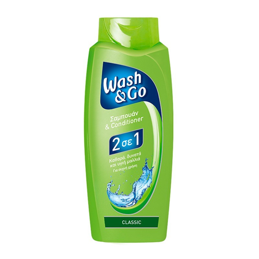 WASH&GO ΣΑΜΠΟΥΑΝ&CONDITIONER CLASSIC 700ml Σ6 