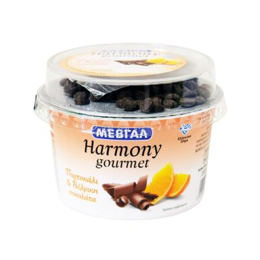 ΜΕΒΓΑΛ HARMONY 1% GOURMET ΠΟΡΤΟΚΑΛΙ ΚΑΙ ΝΙΦΑΔΕΣ ΣΟΚΟΛΑΤΑΣ 165g