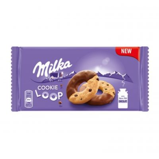 MILKA ΜΠΙΣΚΟΤΑ LOOP 132gr Σ12 