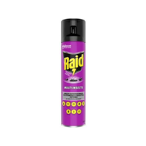 RAID SPRAY MULTI INSECTS 400ml