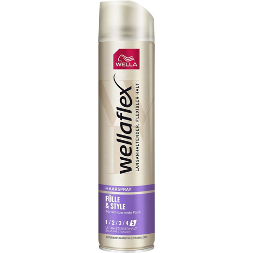 WELLAFLEX ΛΑΚ FULLE&STYLE ULTRA STRONG No5 250ml Σ6 