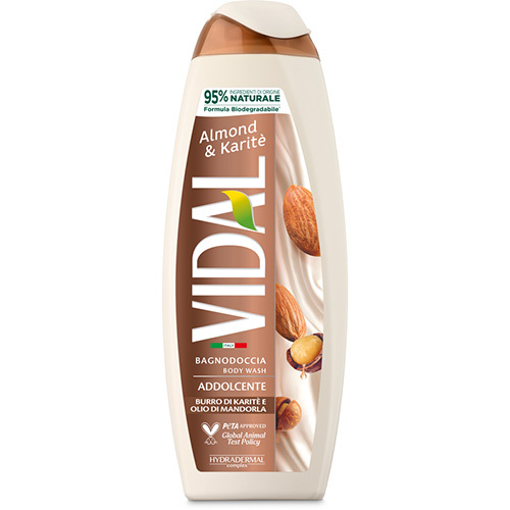VIDAL ΑΦΡ/ΡΟ BURRO DI KARITE E OLIO DI MANDORLA 500ml Σ12 