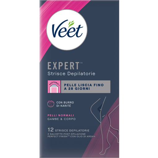 VEET ΤΑΙΝΙΕΣ ΑΠΟΤΡΙΧΩΣΗΣ ΠΟΔΙΑ EXPERT PELLI NORMALI GAMBE&CORPO 12ΤΜΧ Σ12 