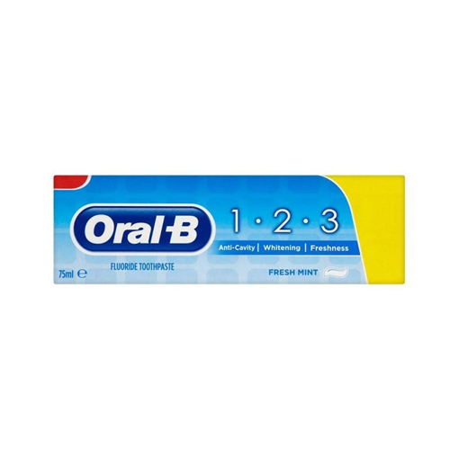 ORAL-B ΟΔΟΝΤΟΚΡΕΜΑ FRESH MINT 1-2-3 75ml Σ12 