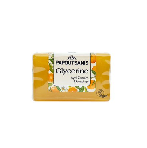 PAPOUTSANIS ΣΑΠΟΥΝΙ ΓΛΥΚΕΡΙΝΗΣ 125gr. - (ΚΙΤΡΙΝΟ)