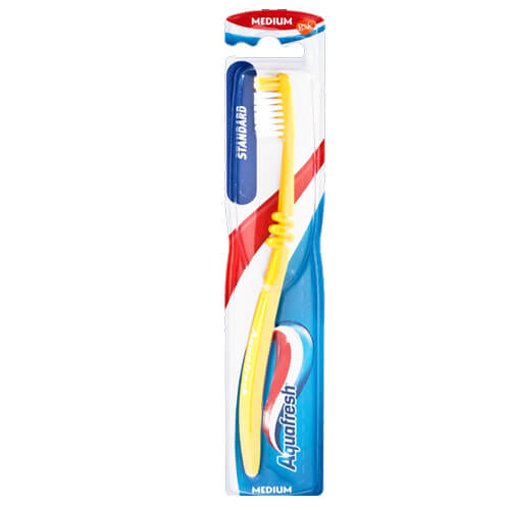 AQUAFRESH ΟΔΟΝΤΌΒΟΥΡΤΣΑ - (STANDARD) (MEDIUM)