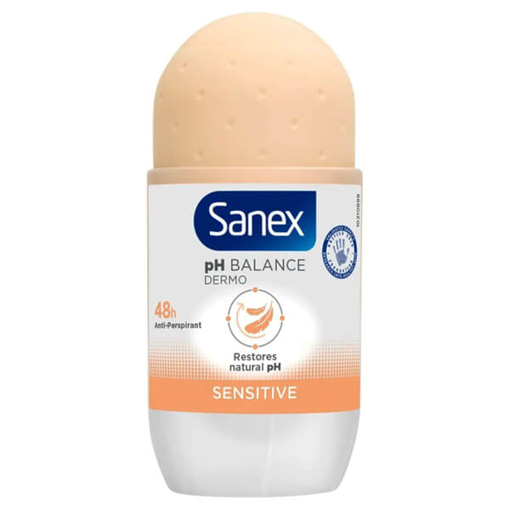 SANEX ROLL-ΟΝ 50ml - (PH BALANCE 48h) (SENSITIVE)