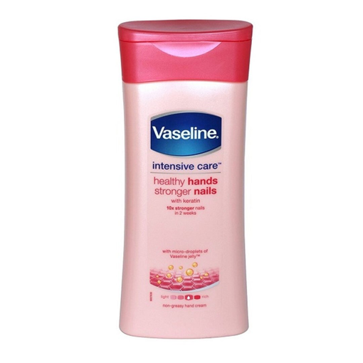 VASELINE ΚΡΕΜΑ ΧΕΡΙΩΝ HEALTHY HANDS&STRONGER NAILS 200ml Σ6 