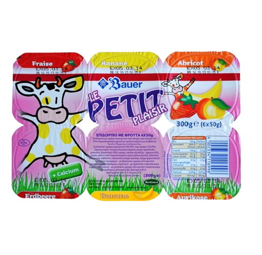 ΕΠΙΔΟΡΠΙΟ ΜΕ ΦΡΟΥΤΑ PETIT PLAISIR (6Χ50ml)