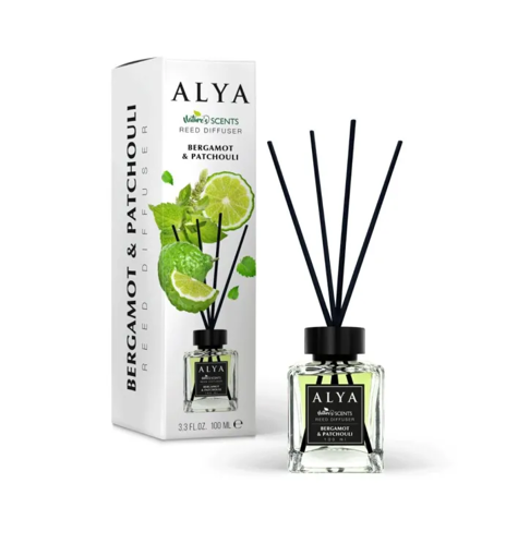 ΑΡΩΜΑΤΙΚΟ ΧΩΡΟΥ STICK ALYA BERGAMOT & PATCHOULI 100ml