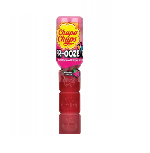 CHUPA CHUPS FR-OOZE POP STRAWBERRY FLAVOUR 26g