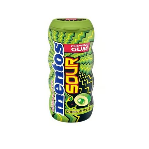 MENTOS POCKET BOTTLE SOUR GREEN APPLE 28g