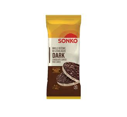 SONKO ΡΥΖΟΓΚΟΦΡΕΤΑ 65gr. - (ΜΑΥΡΗ ΣΟΚΟΛΑΤΑ )