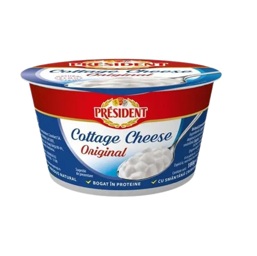 PRESIDENT COTTAGE CHEESE 180g