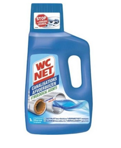 WC NET ΚΑΘΑΡΙΣΤΙΚΟ ΣΩΛΗΝΕΣ&ΣΙΦΩΝΙΑ 1LTR Σ12 