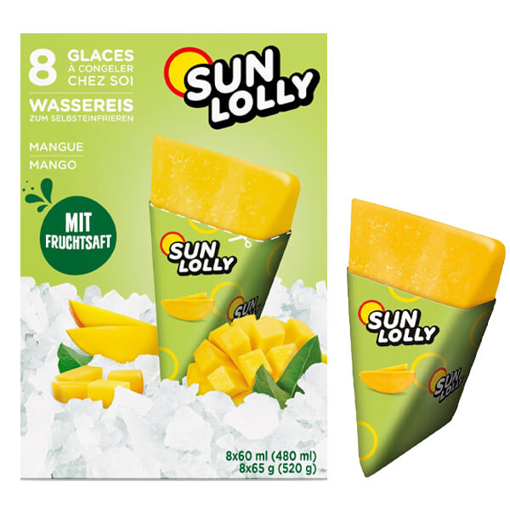 SUN LOLLY ΓΡΑΝΙΤΑ (60ml x 8τεμ.) - (ΜΑΝΓΚΟ)