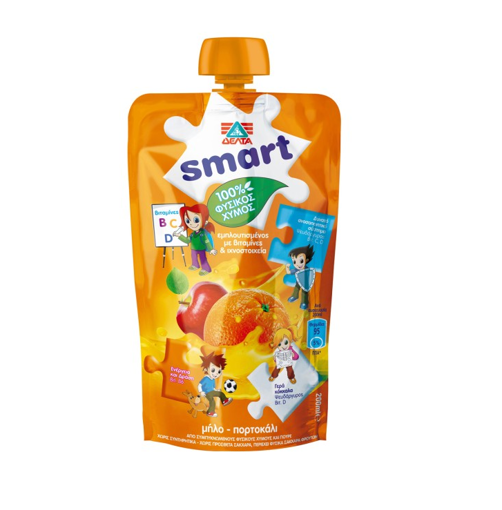 SMART 100% ΧΥΜΟΣ ΜΗΛΟ/ΠΟΡΤΟΚΑΛΙ 200ml