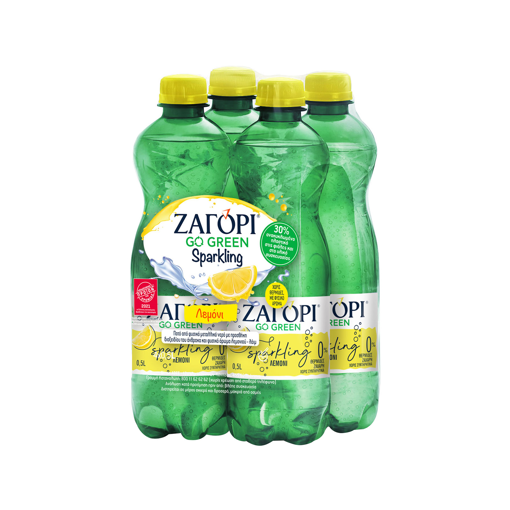 ΖΑΓΟΡΙ ΑΝΘΡΑΚΟΥΧΟ ΝΕΡΟ ΛΕΜΟΝΙ (4x500ml)