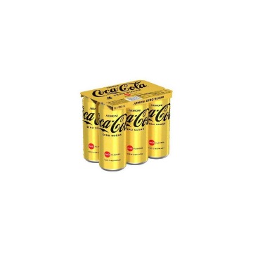 COCA COLA ZERO ΛΕΜΟΝΙ 330ml (6 PACK)