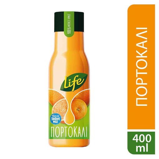 LIFE ΧΥΜΟΣ ΠΟΡΤΟΚΑΛΙ 400ml