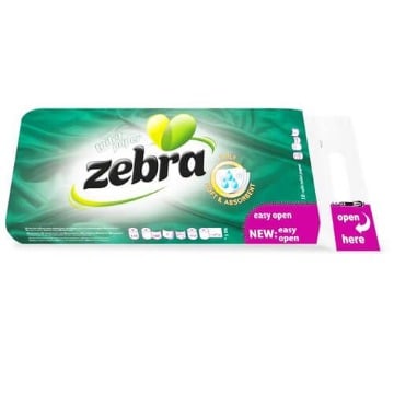 ZEBRA SOFT ABSORBENT GREEN 3ΦΥΛΛΟ 10 ΡΟΛΑ