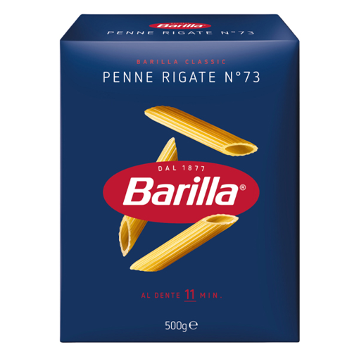 BARILLA 500gr. - No 73 (PENNE RIGATE)