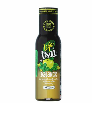 LIFE TSAI MATCHA ΔΥΟΣΜΟΣ ΜΗΛΟ 500ml