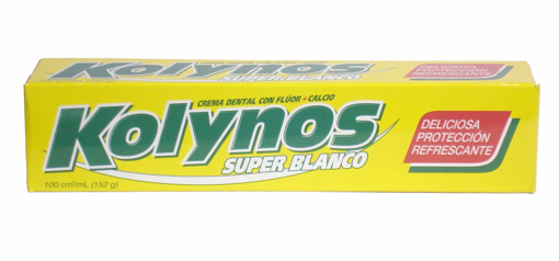 KOLYNOS ΟΔΟΝΤΟΚΡΕΜΑ 75ml - (SUPER WHITE / ΚΙΤΡΙΝΗ)