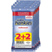 HANKIES ΥΓΡΑ ΜΑΝΤΗΛΑΚΙΑ 15ΤΜΧ - (ANTIBACTERIAL) (2+2 ΔΩΡΟ)