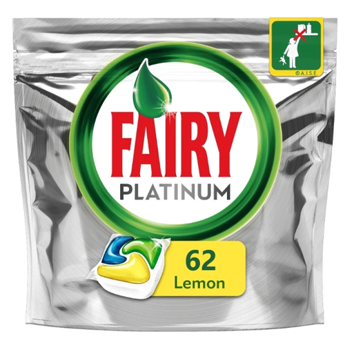 FAIRY CAPS ALL IN ONE  62τεμ. - (PLATINUM) (ΛΕΜΟΝΙ)