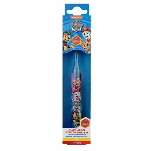 ΟΔΟΝΤOΒΟΥΡΤΣΑ ΠΑΙΔΙΚΗ FLASHING - (PAW PATROL) (3+)