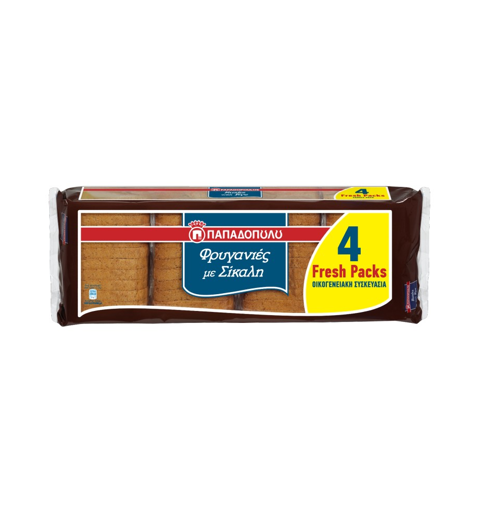 ΠΑΠΑΔΟΠΟΥΛΟΥ ΦΡΥΓΑΝΙΑ ΣΙΚΑΛΗΣ (4x80g) - (4 Fresh Packs)
