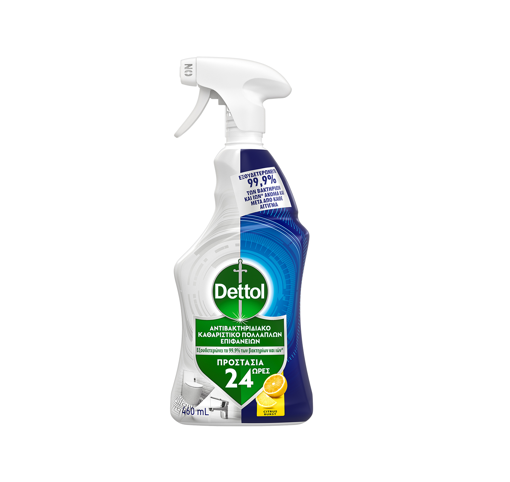 DETTOL ΠΟΛΥΚΑΘΑΡΙΣΤΙΚΟ SPRAY 24H 460ml - (CITRUS BURST)
