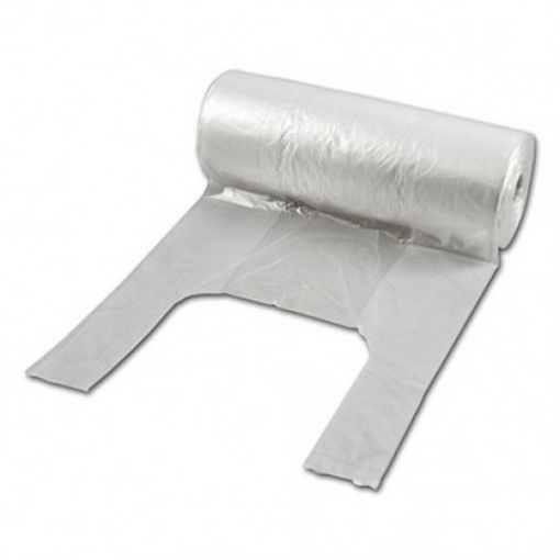 ΤΣΑΝΤΕΣ T-SHIRT ΣΕ ΡΟΛΟ HDPE ΔΙΑΦΑΝΕΣ 48CM 200ΤΕΜ