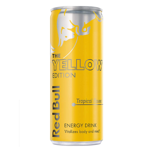 RED BULL ENERGY DRINK YELLOW EDITION 250ml Σ24 