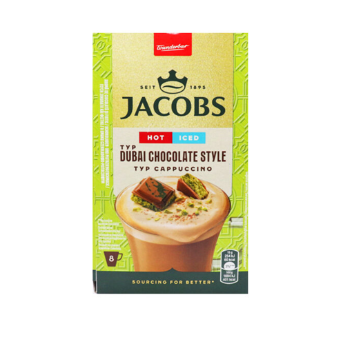 JACOB CAPPUCHINO DUBAI CHOC INS RS 8X15GX5