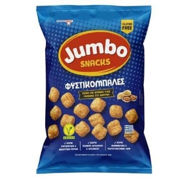 JUMBO SNACKS 45gr. - (ΦΥΣΤΙΚΟΜΠΑΛΕΣ) (χωρίς γλουτένη) (81235)
