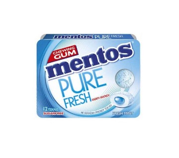 MENTOS PURE FRESH BLISTER FRESH MINT (12τμχ) 18g