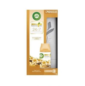 AIRWICK FRESH MATIC ΣΥΣΚΕΥΗ + ΑΝΤ/ΚΟ - (VANILLA & SANDALWOOD)