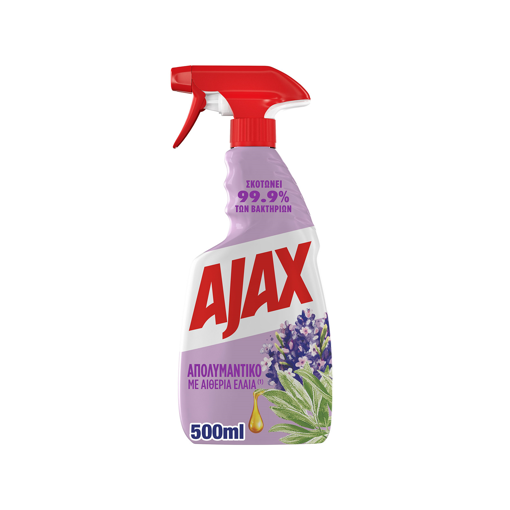 AJAX ΑΠΟΛΥΜΑΝΤΙΚΟ SPRAY ΑΙΘΕΡΙΑ ΕΛΑΙΑ ΛΕΒΑΝΤΑ 500ml