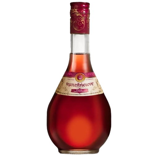 ΑΜΠΕΛΗΣΙΟΥΣ ΟΙΝΟΣ ΗΜΙΓΛΥΚΟΣ ΡΟΖΕ 500ml